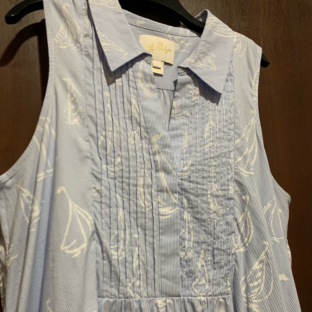 Lilly Pulitzer Caylinn Sleeveless Popover dress